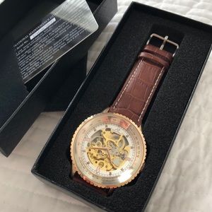 Kronen & Sohne Water-Resistant Skeleton Watch